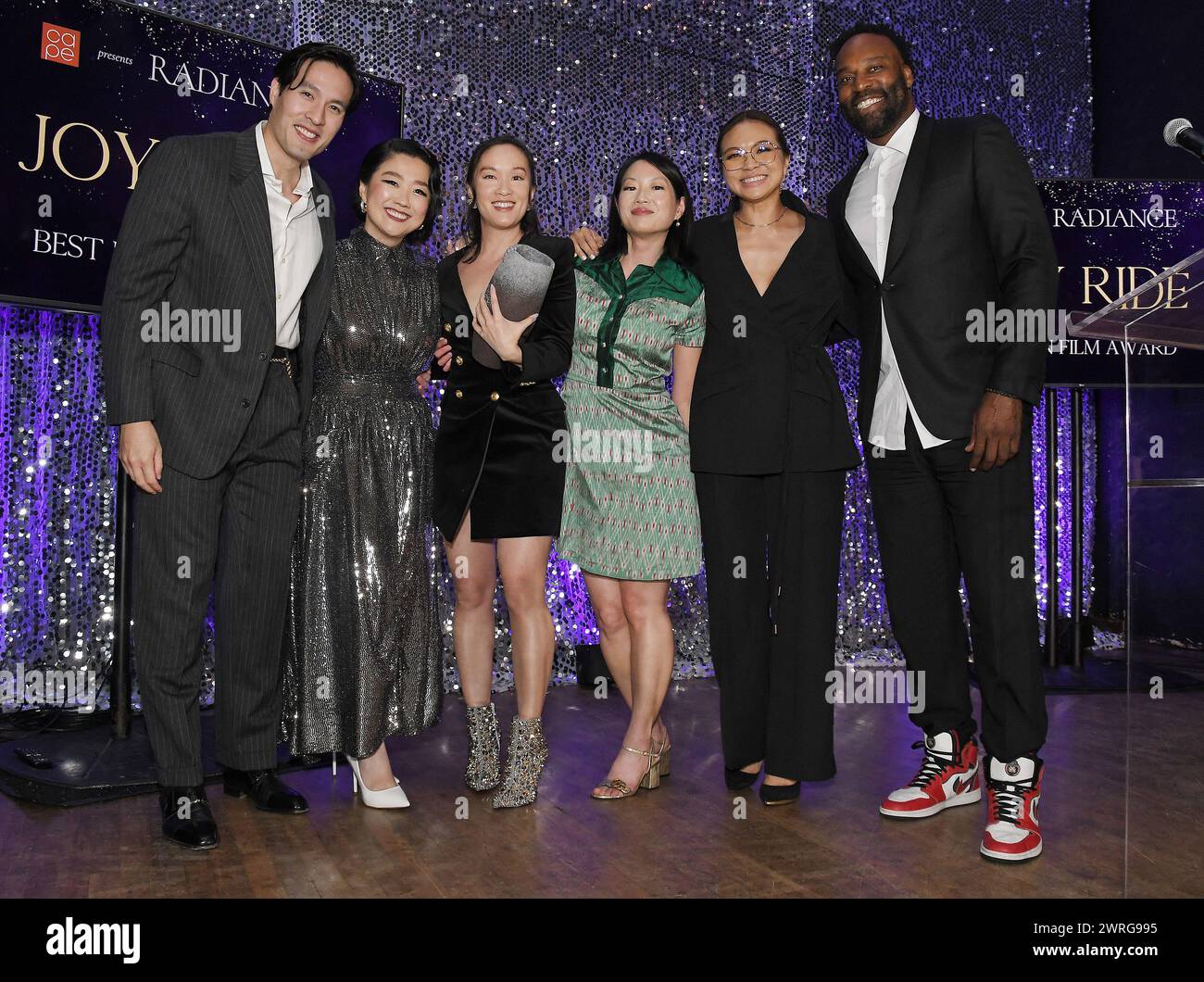 Los Angeles, USA. 11th Mar, 2024. (LR) BEST IN FILM Honoree JOY RIDE