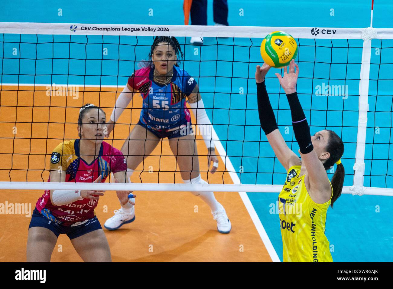 Bojana Drca (Fenerbahce Opet Istanbul) in action during Allianz Vero