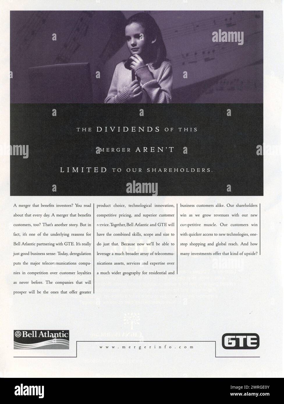 Vintage "Time" magazine 17 May 1999 issue advert, USA Stock Photo