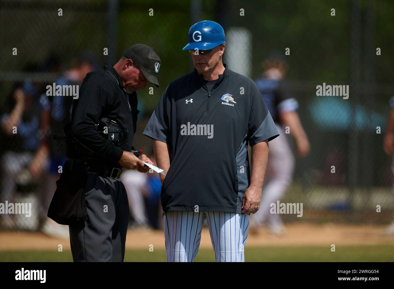 Genesee Cougars head coach Skip Sherman makes a change with the home