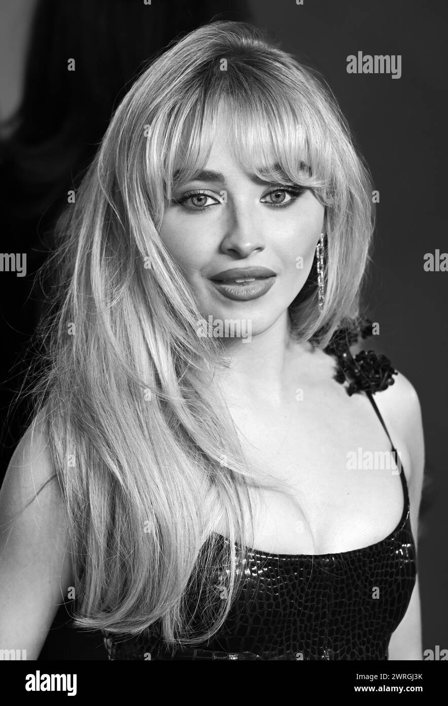 Los Angeles, USA. March 10th, 2024. Sabrina Carpenter arriving at the