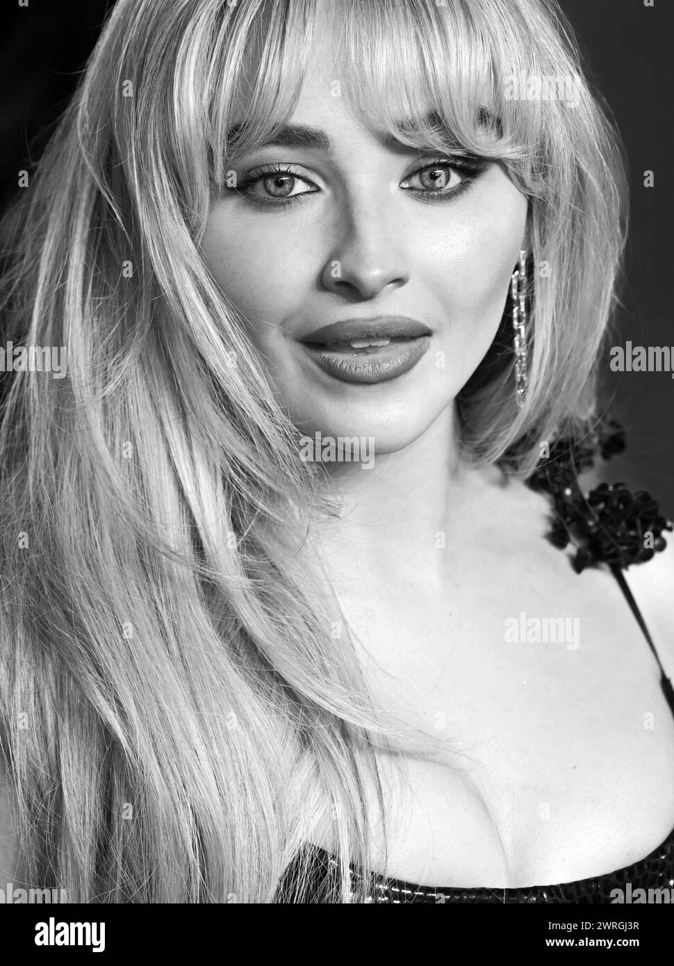 Los Angeles, USA. March 10th, 2024. Sabrina Carpenter arriving at the