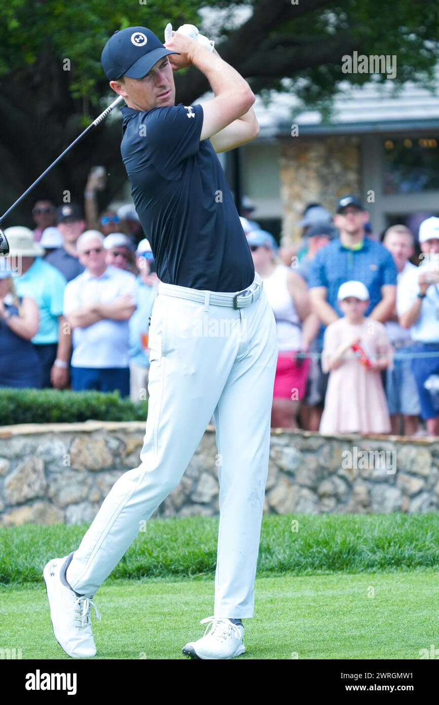 Orlando, Florida, USA, March 8, 2024, Jordan Spieth During the 2024 Arnold Palmer Invitational at Bay Hill Club.  (Photo Credit:  Marty Jean-Louis) Stock Photo