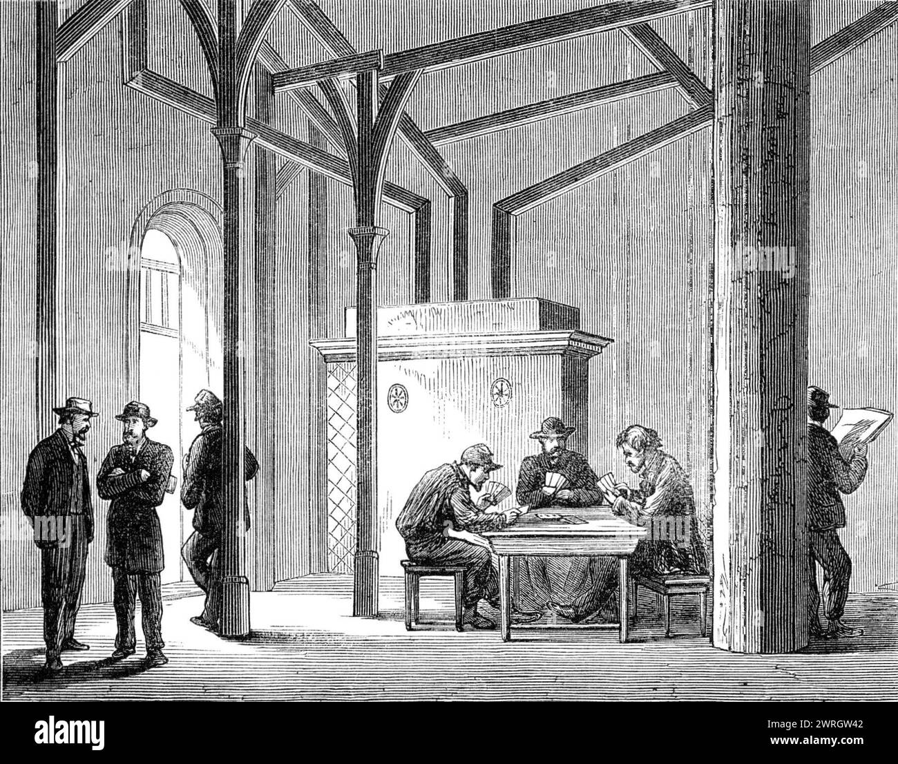 Recreation de la table Black and White Stock Photos &amp; Images - Alamy