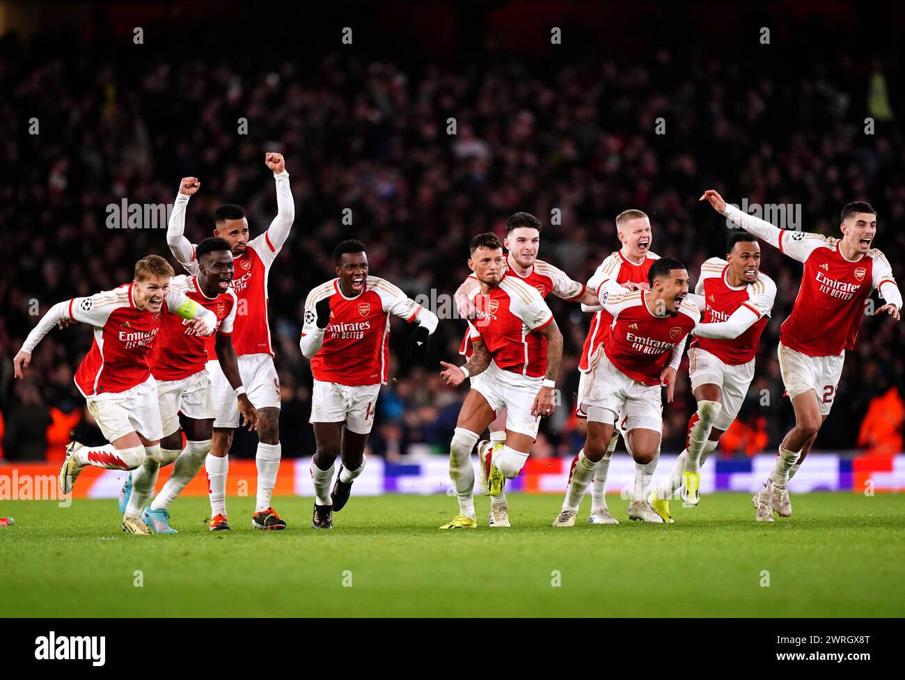 Arsenal players celebrate title Emirates Stadium Operational Shifts at the Emirates