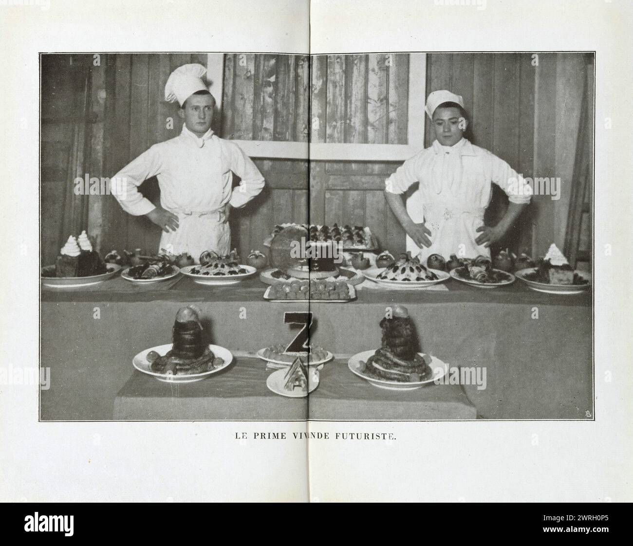 La cucina futurista, c.1932. Private Collection Stock Photo