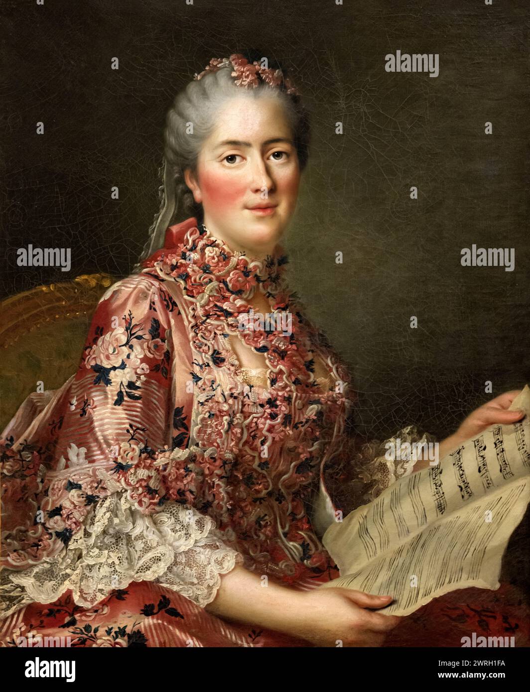 Portrait of Princess Sophie of France (1734-1782), ca 1765. Found in