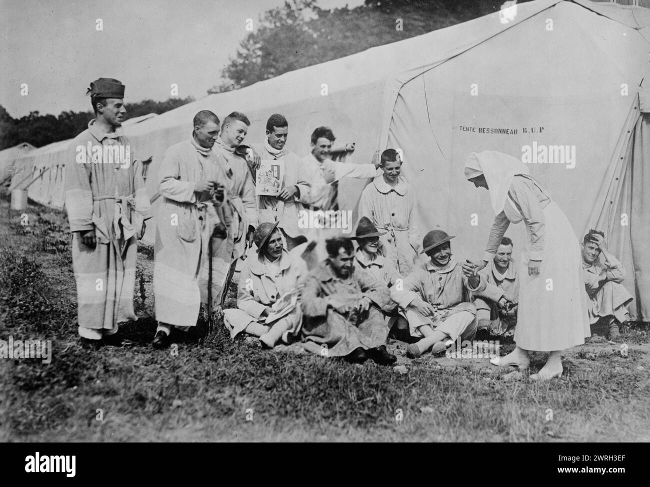 World war one hospital tents hi-res stock photography and images - Alamy