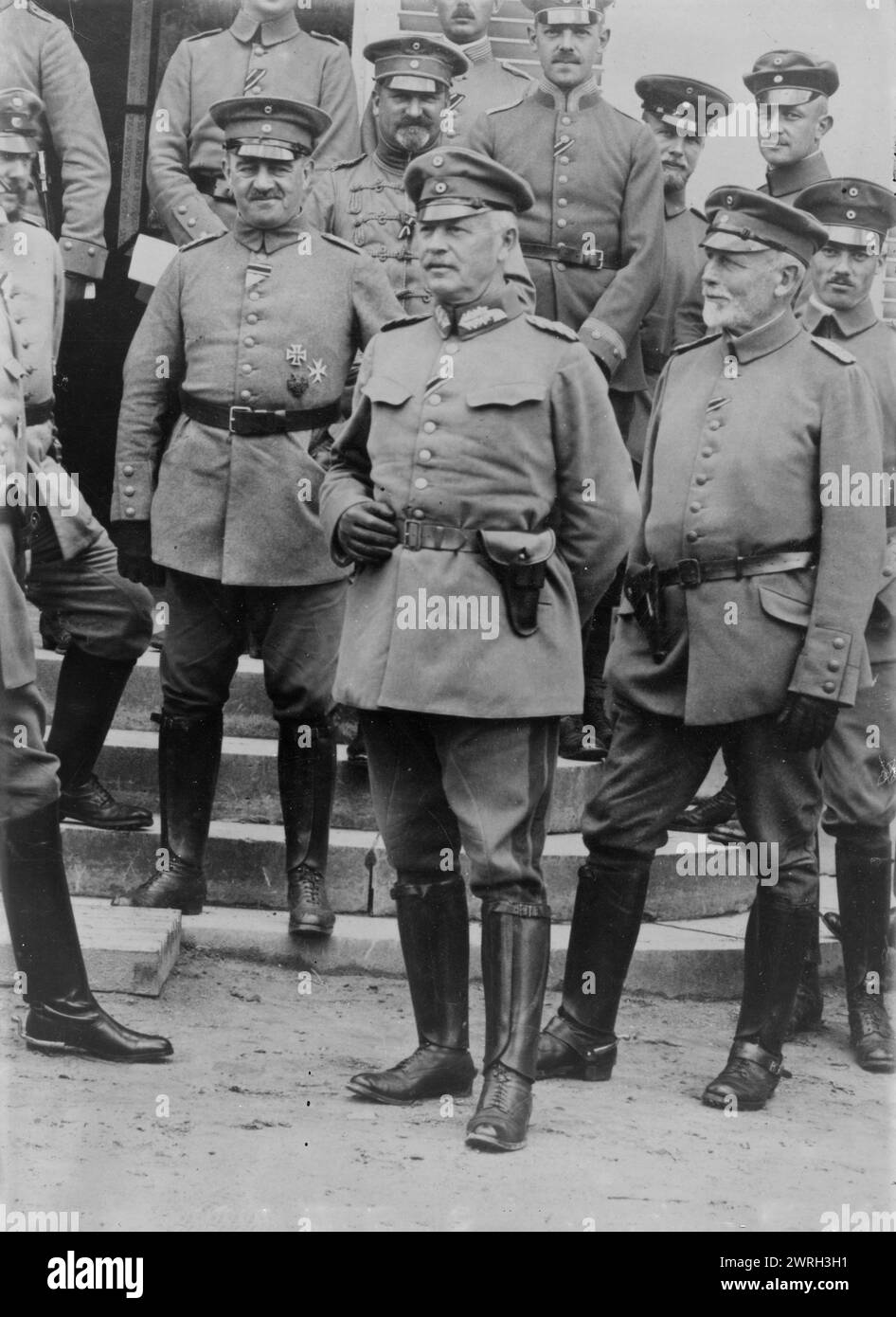 Gen. Kuhne, between c1915 and c1920. Otto Viktor Ku&#xa8;hne (1857-1945) who was a German general during World War I. Stock Photo