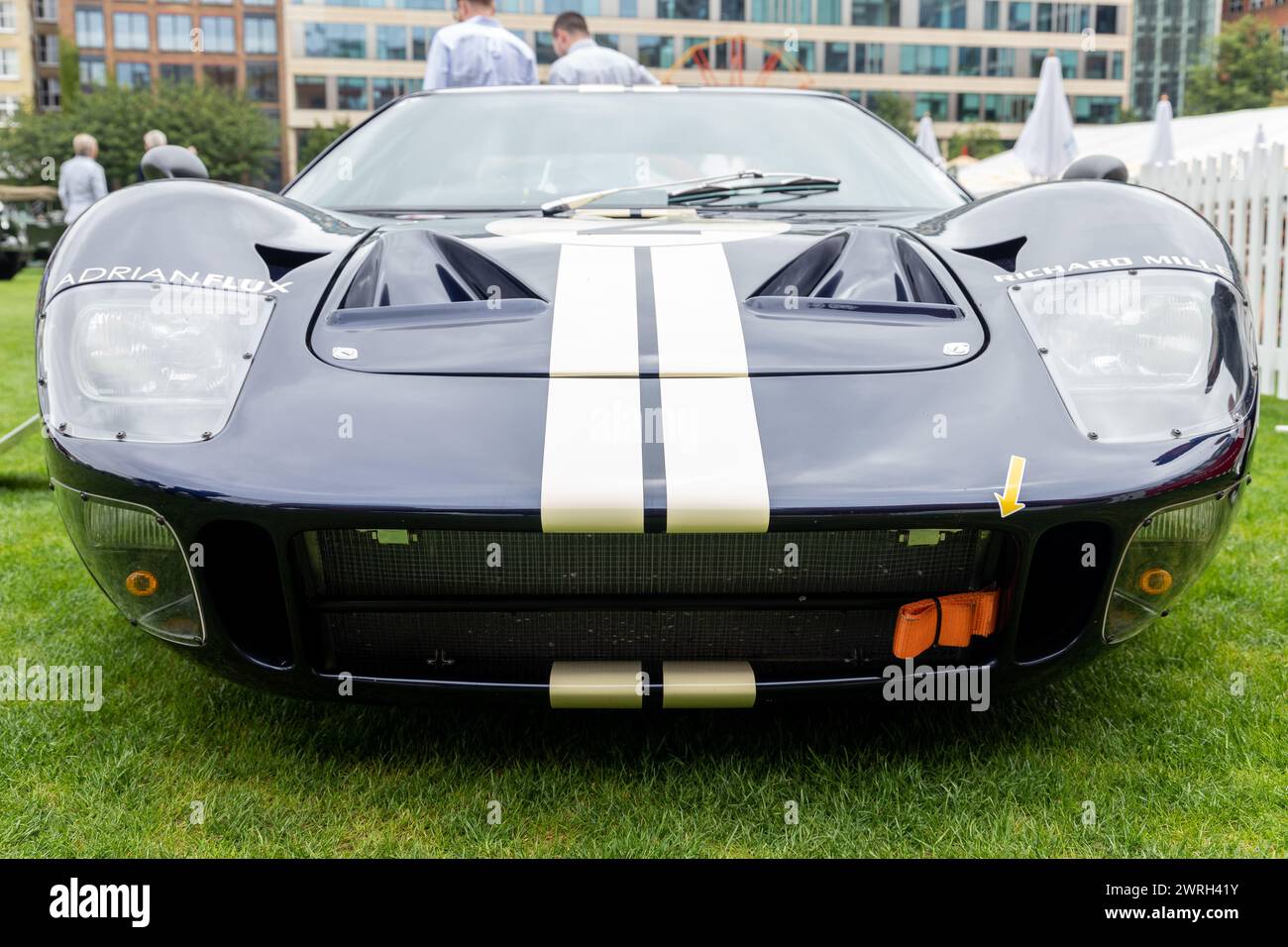 Classic Ford GT40 at the London Concours classic car show Stock Photo