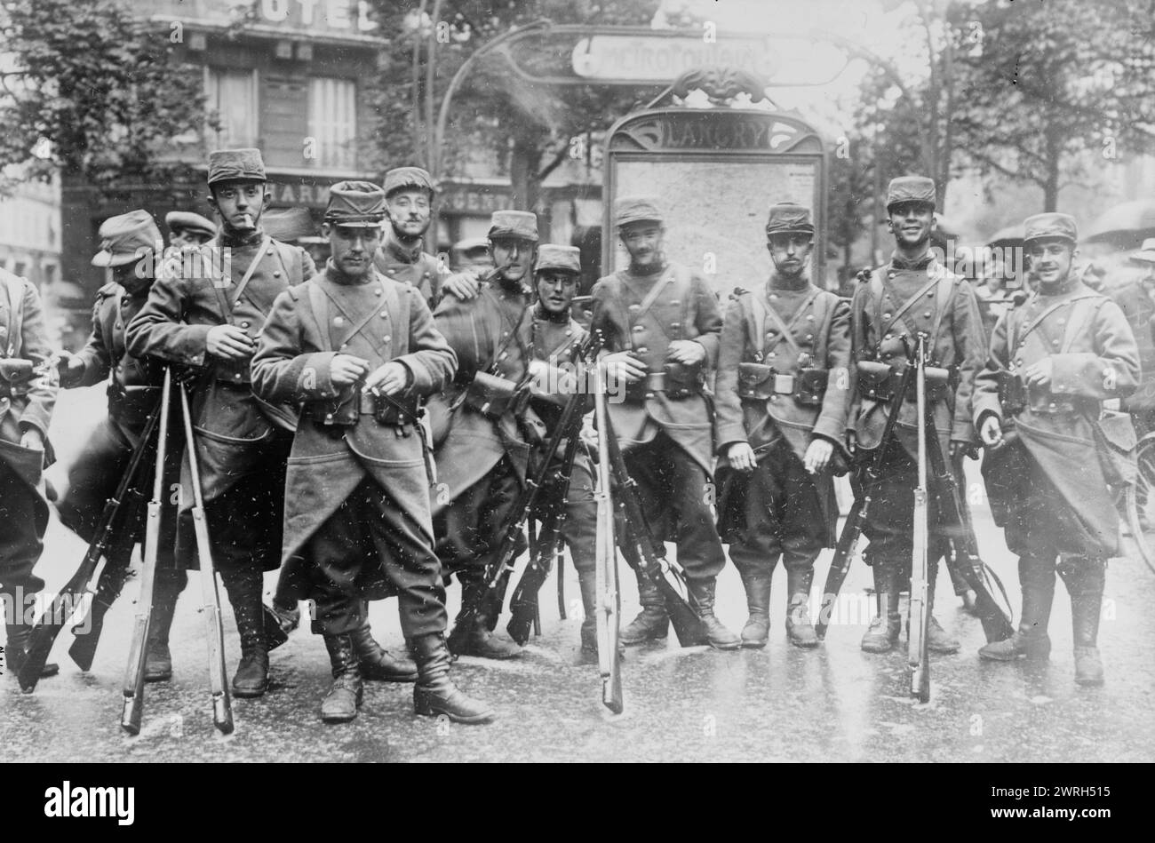 Guarding the railway ww1 Black and White Stock Photos & Images - Alamy