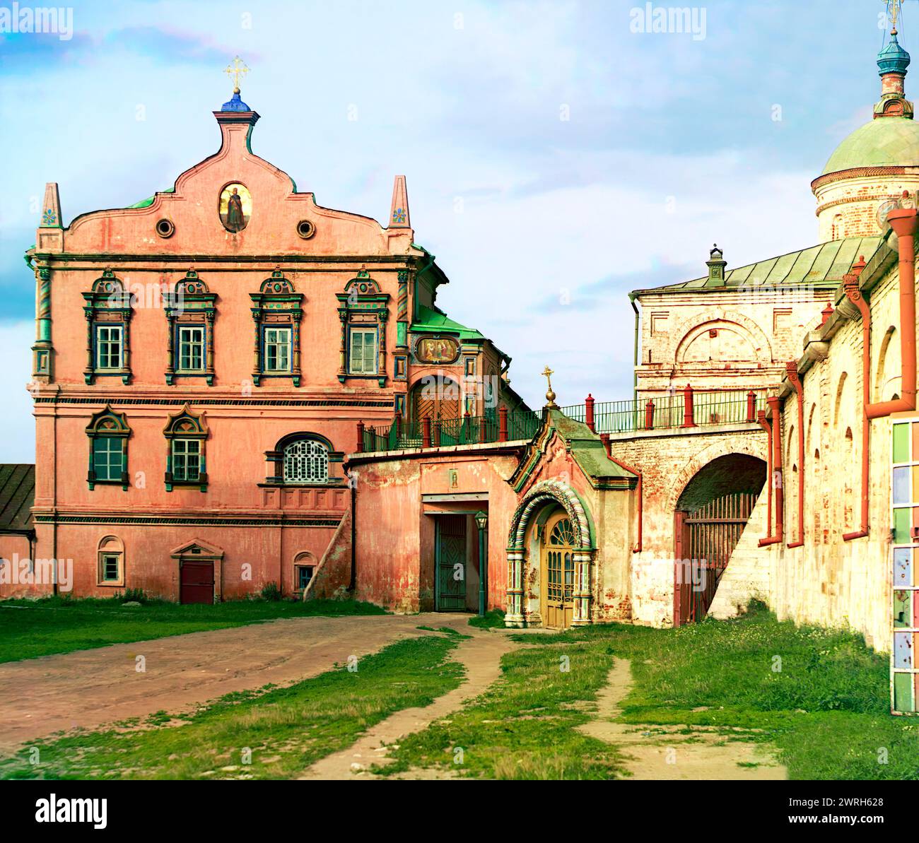 Former mansion of the grand dukes, today the archbishop's house, Ryazan, 1912. Stock Photo