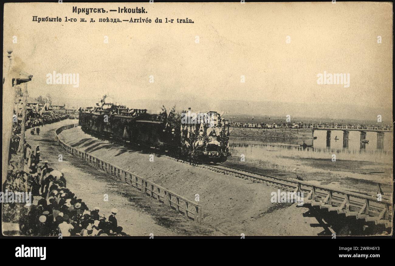 1917 russia railway hi-res stock photography and images - Alamy