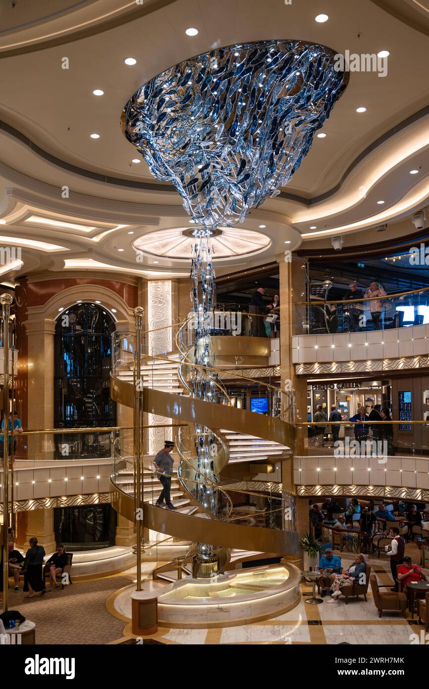 The Princess Discovery Cruise Ship Stock Photo