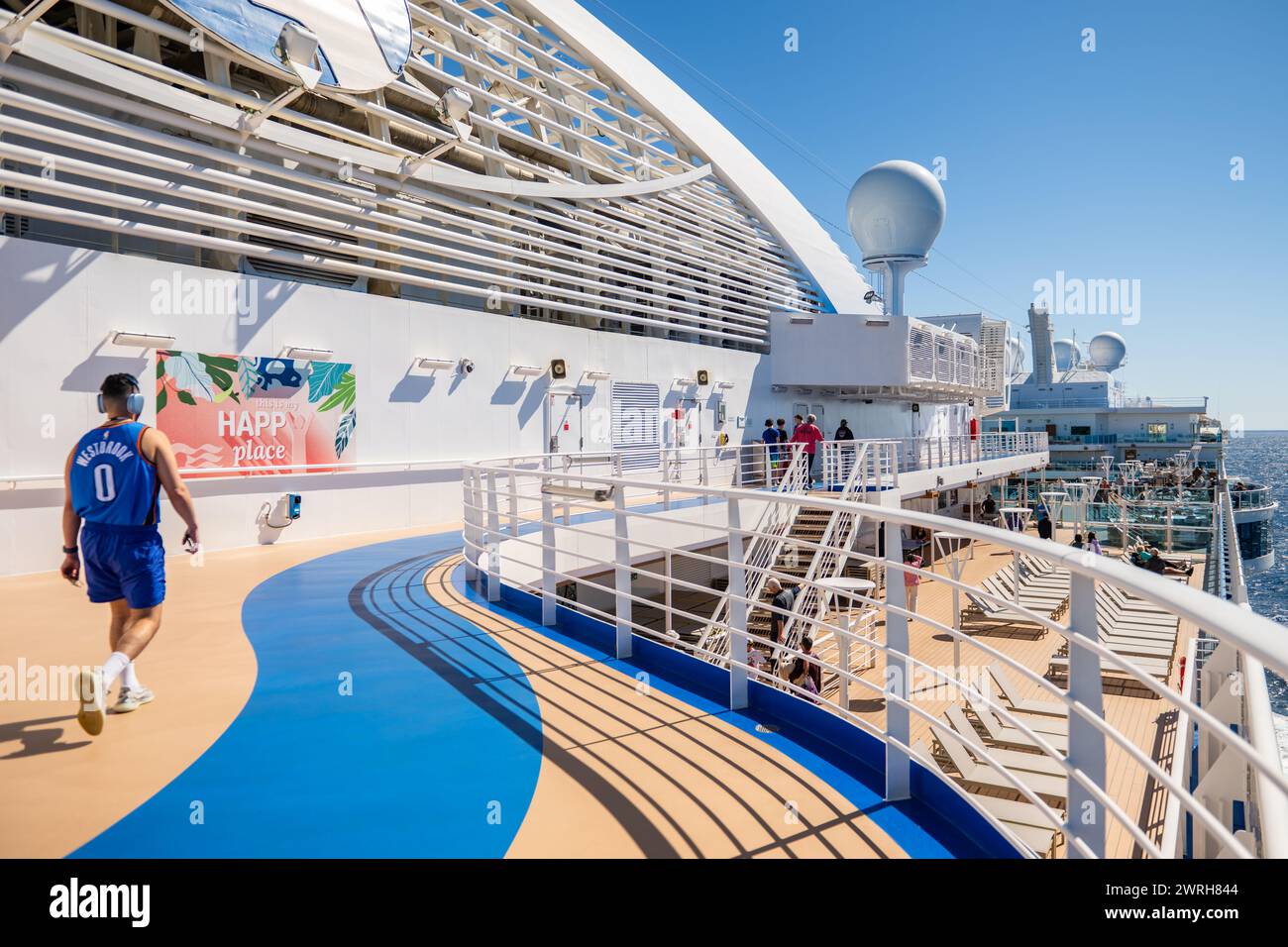 The princess discovery cruise ship stock photo alamy