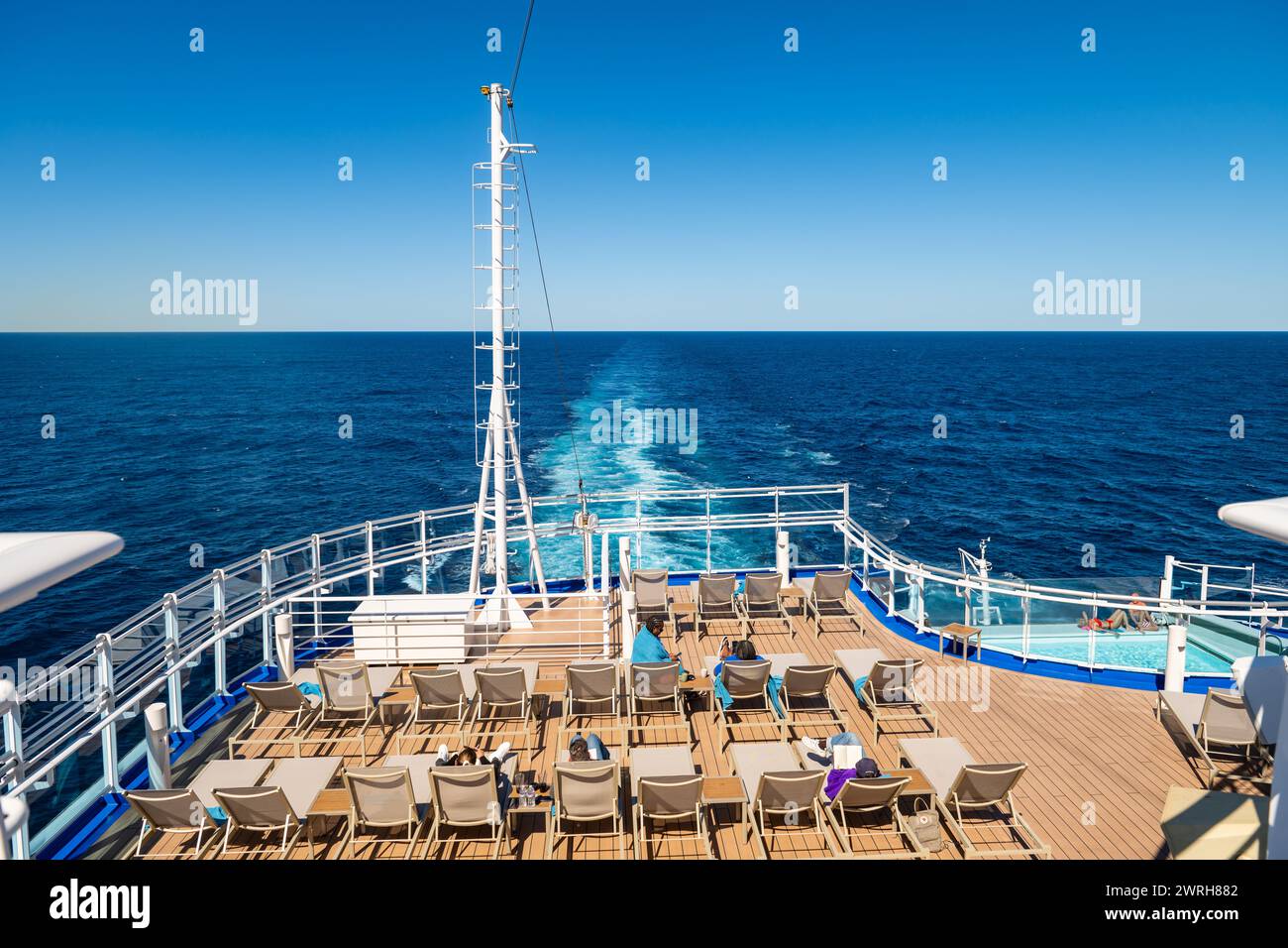 The Princess Discovery Cruise Ship Stock Photo
