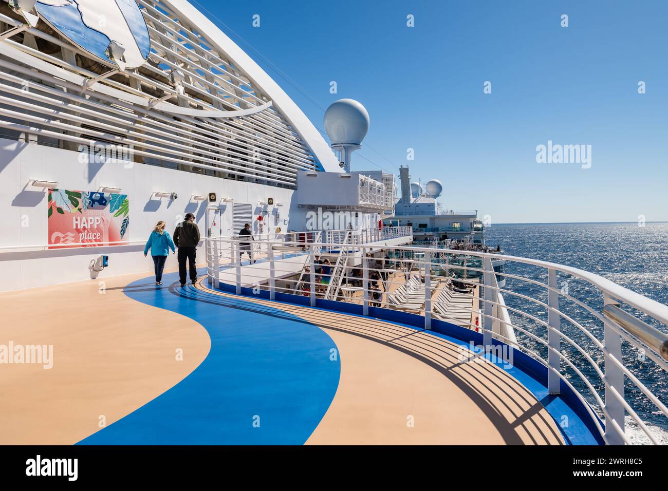 The princess discovery cruise ship stock photo alamy