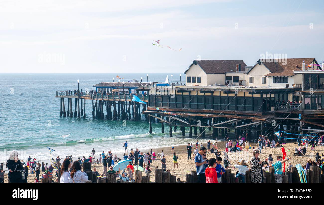 Festival of the Kite at Redondo Beach, California. At one of southern