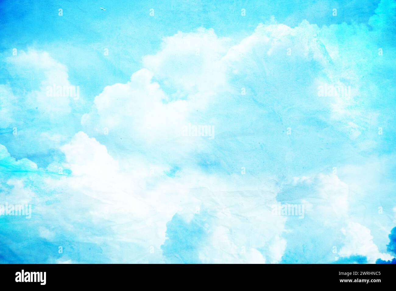 Blue abstract painting artistic graphic background Stock Photo - Alamy