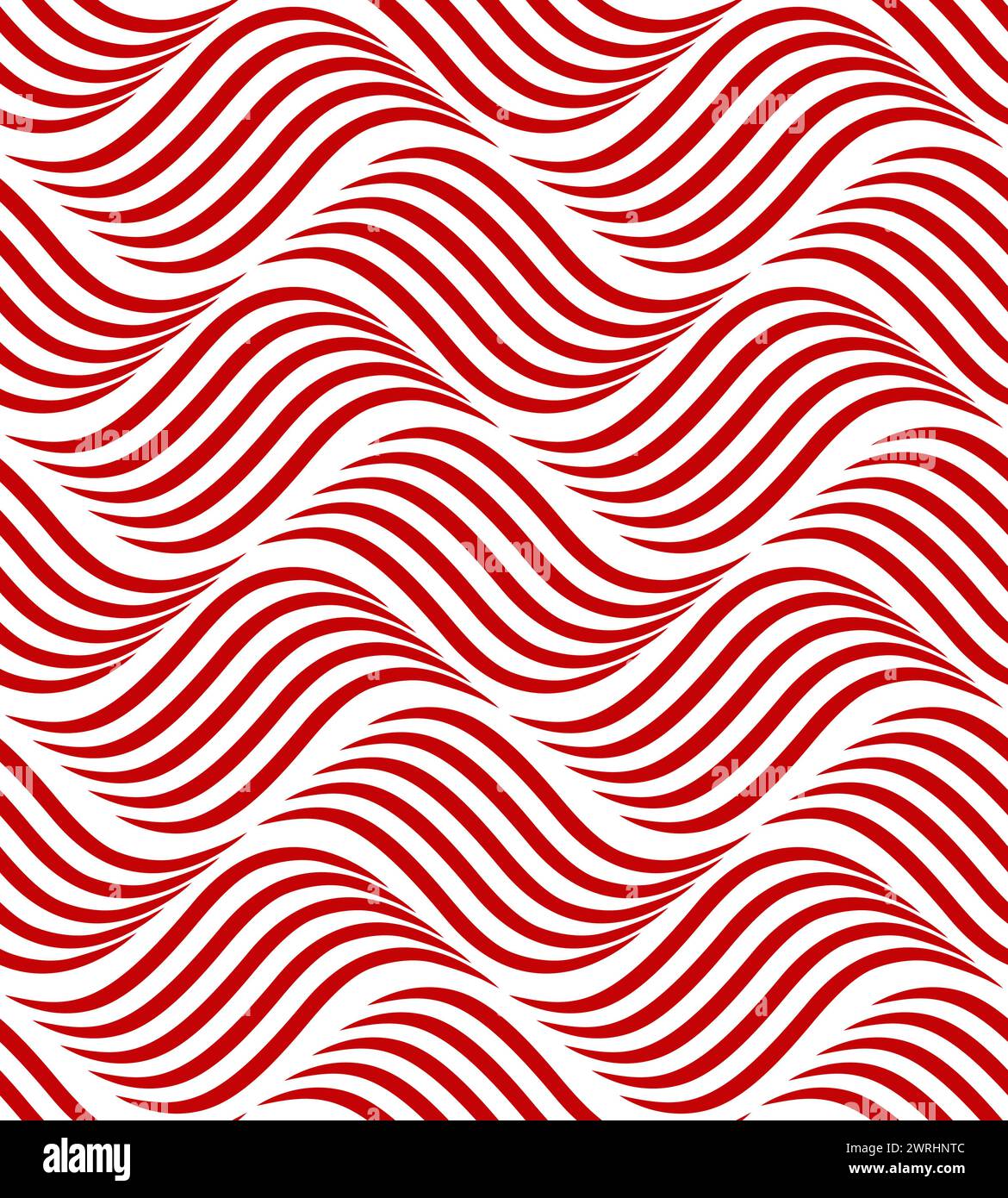 The geometric pattern with wavy lines. Seamless vector background ...