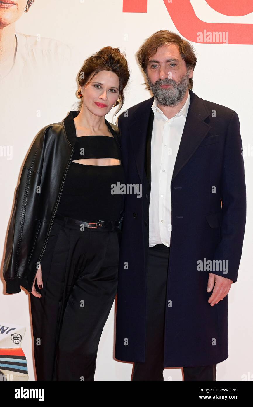 Rome Italy 12th Mar 2024 Valentina Cervi L And Stefano Mordini R rome-italy-12th-mar-2024-valentina-cervi-l-and-stefano-mordini-r