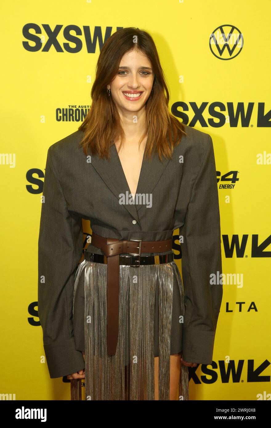 Benedetta Porcaroli arrives for the world premiere of &ldquo;Immaculate&rdquo; at