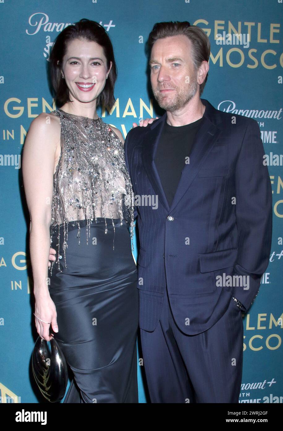 New York, NY, USA. 12th Mar, 2024. Mary Elizabeth Winstead and Ewan ...