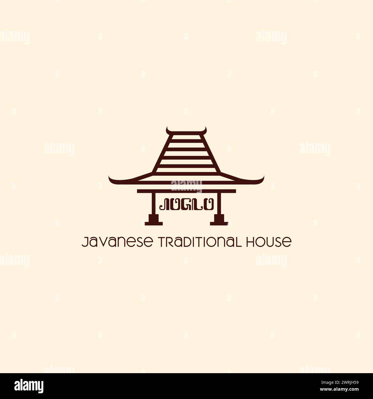 Illustration Of Joglo House Traditional House From Central Java illustration-of-joglo-house-traditional-house-from-central-java