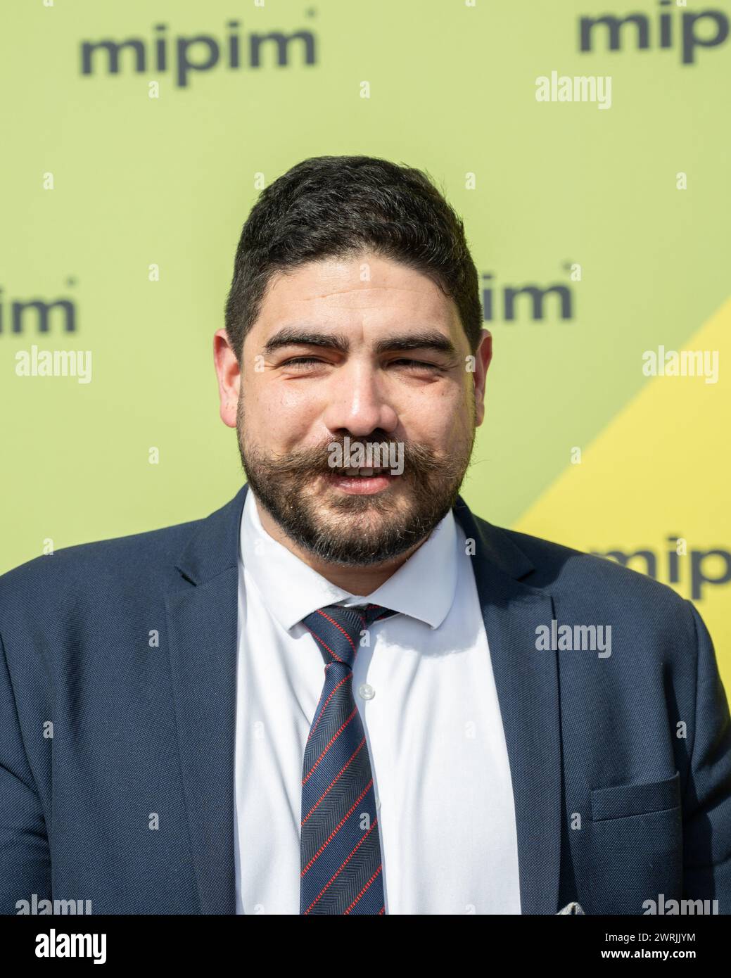 Cannes, France. 12th Mar, 2024. Guillaume Kasbarian, French Minister