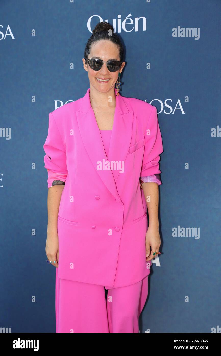 Mexico City, Mexico. 12th Mar, 2024. Ximena Sarinana is attending the blue carpet of the Quien: 31 Women We Love by Lacome at Museo Kaluz in Mexico City, Mexico, on March 12, 2024. (Photo by Luis Marin/Eyepix Group) Credit: NurPhoto SRL/Alamy Live News Stock Photo