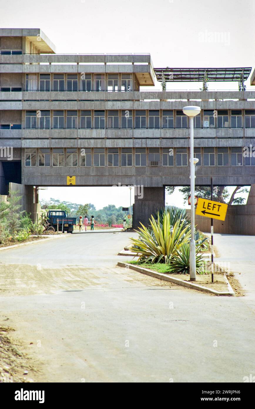 Campus of University of Zambia, UNZA, Lusaka, Zambia, Africa 1972 Stock Photo