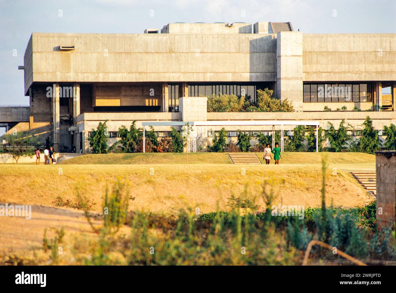 Campus of University of Zambia, UNZA, Lusaka, Zambia, Africa 1973