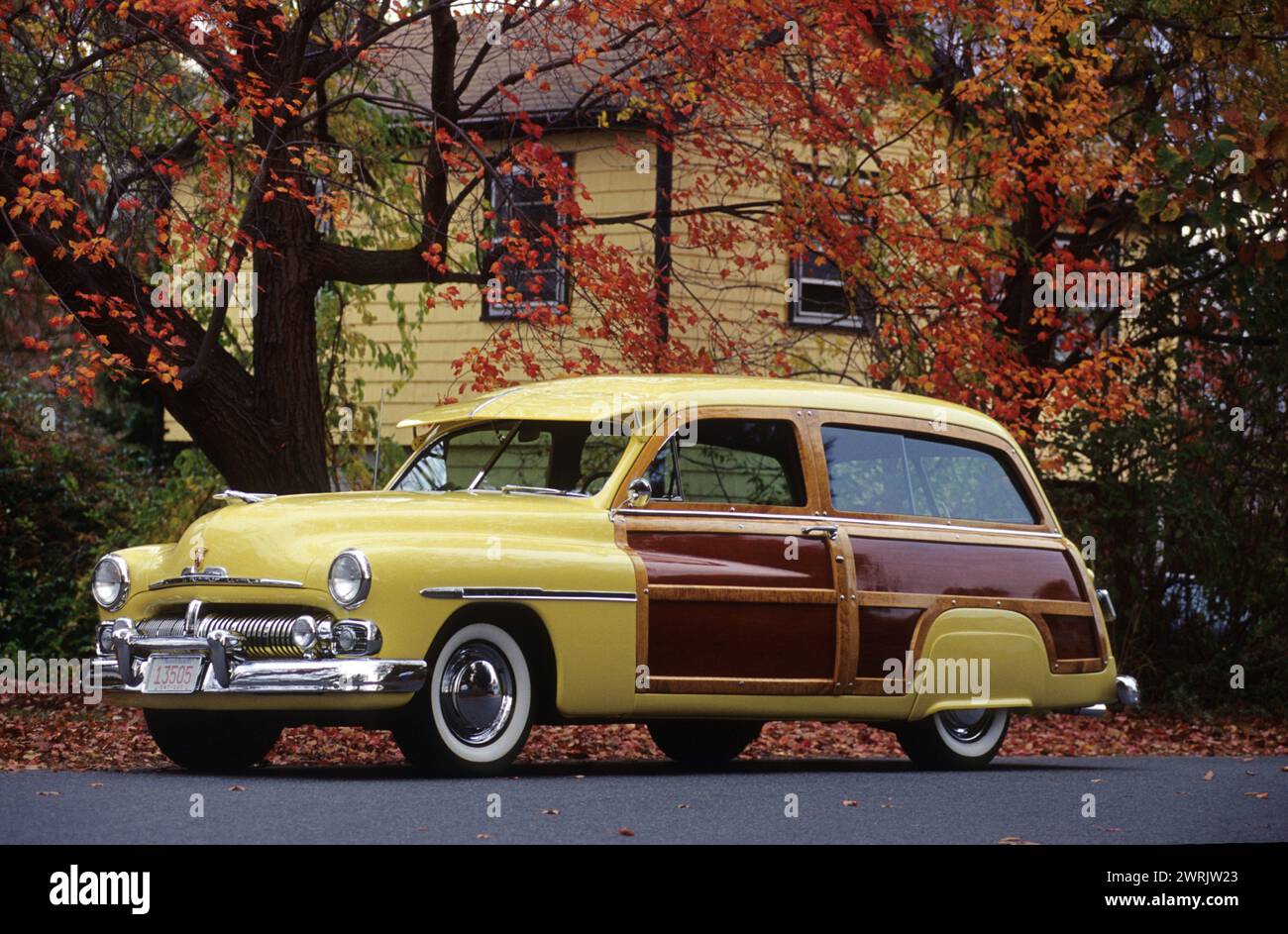 AMERICAN CAR CULTURE classic mercury 1950 Stock Photo