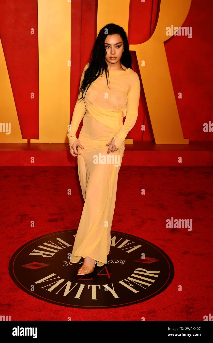 BEVERLY HILLS, CALIFORNIA MARCH 10 Charli XCX attends the 2024