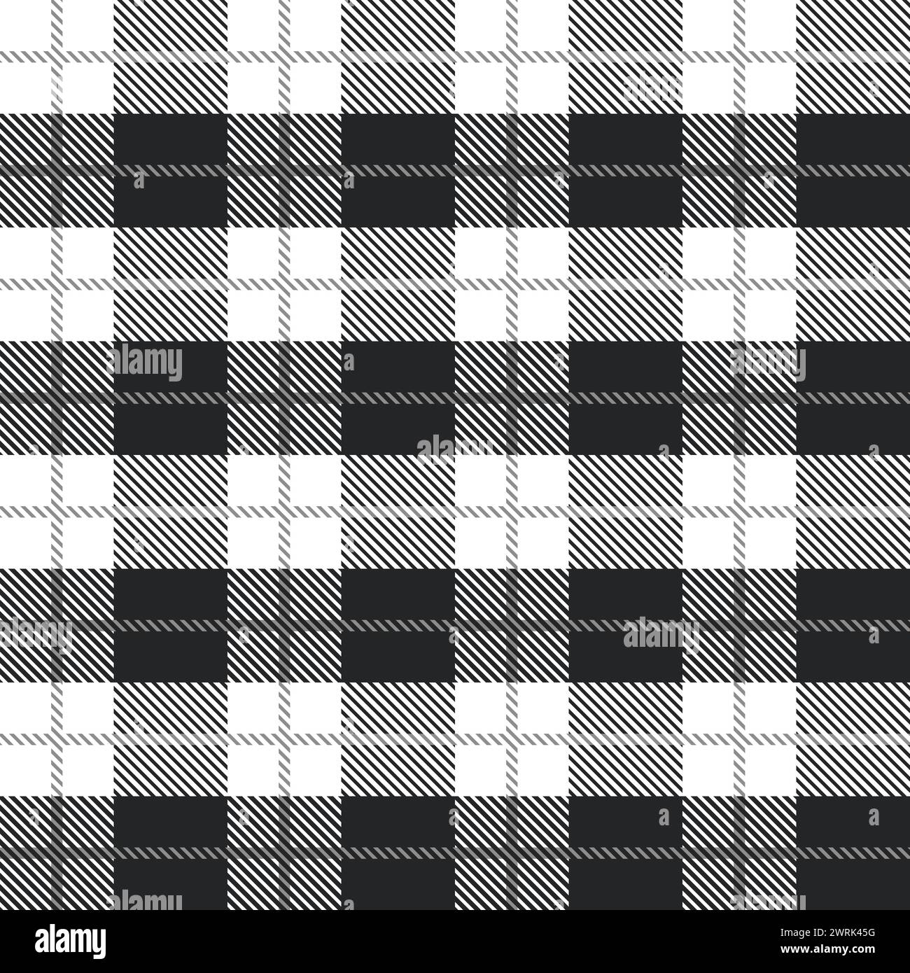 Detailed tartan pattern in Black and White Stock Photos & Images - Alamy