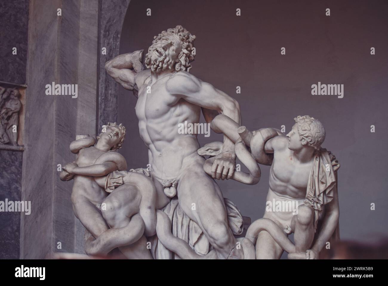 Laocoon and his Sons Stock Photo