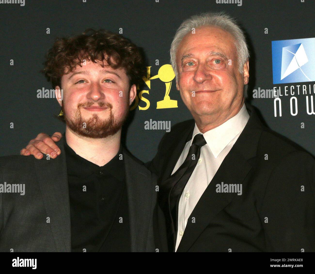 LOS ANGELES - FEB 4: Brent Spiner, son at the 2024 Saturn Awards at the