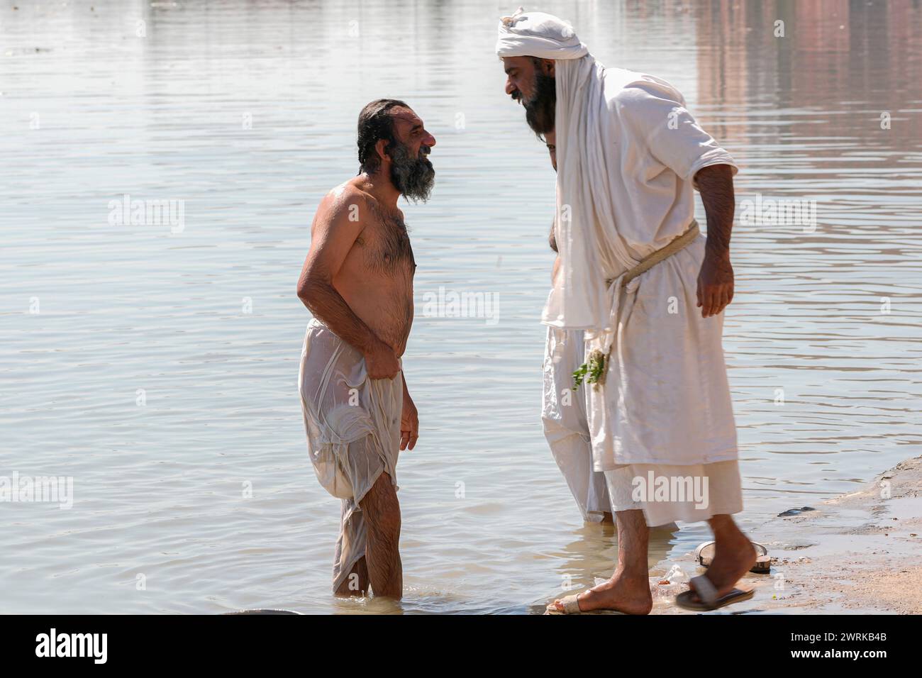 Followers Of The Sabean Mandaeans Faith A Pre Christian Sect That