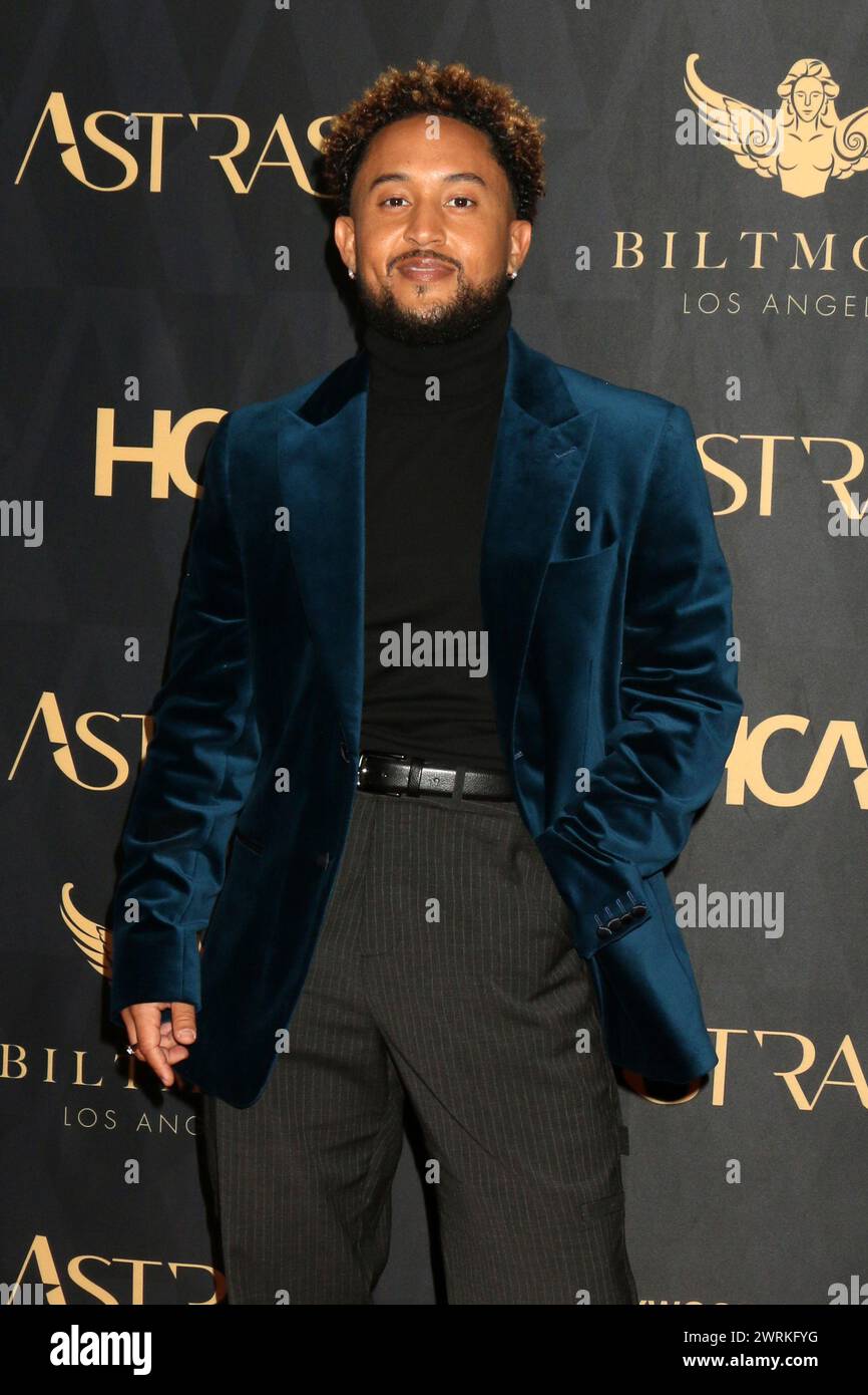 LOS ANGELES JAN 8 Tahj Mowry at the ASTRA TV Awards at the Biltmore