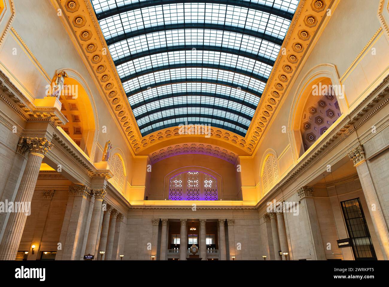 Chicago, Illinois United States March 11th, 2024 Interior of the