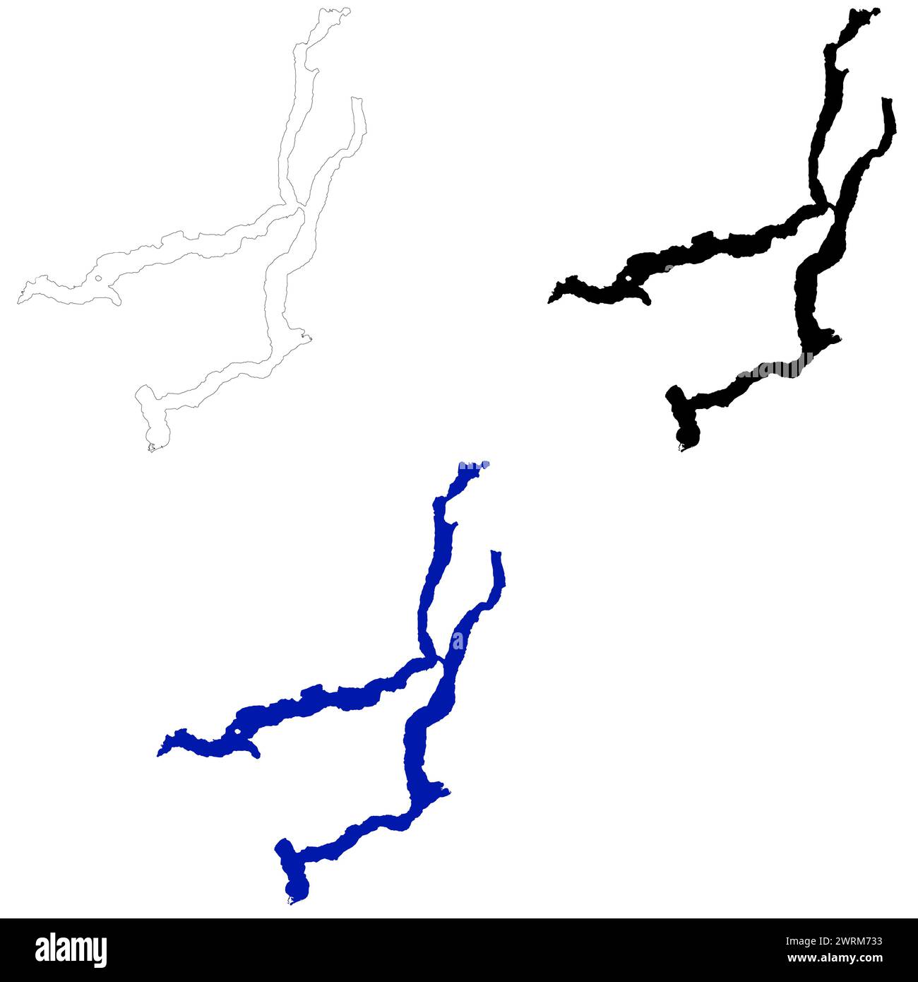 British columbia map vector hi-res stock photography and images - Alamy