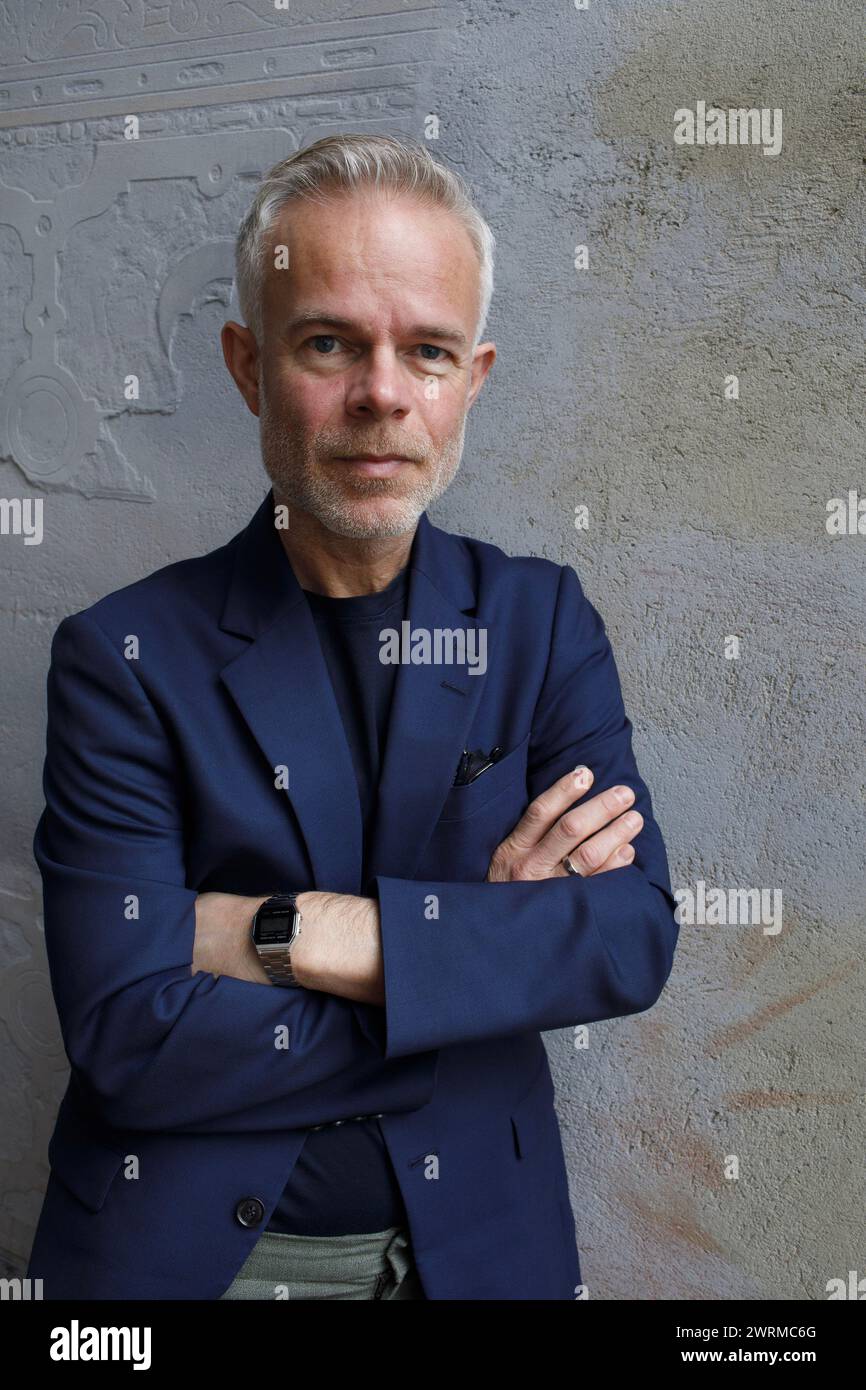 Portrait of Tore Renberg 02/03/2024 ©Basso Cannarsa/opale.photo Stock ...