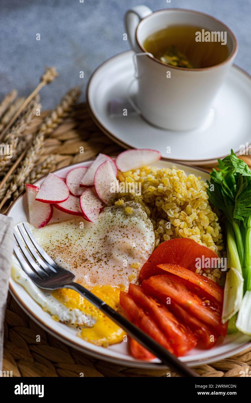 Bulgerty Eatable Bulgur egg hi-res stock photography and images - Alamy
