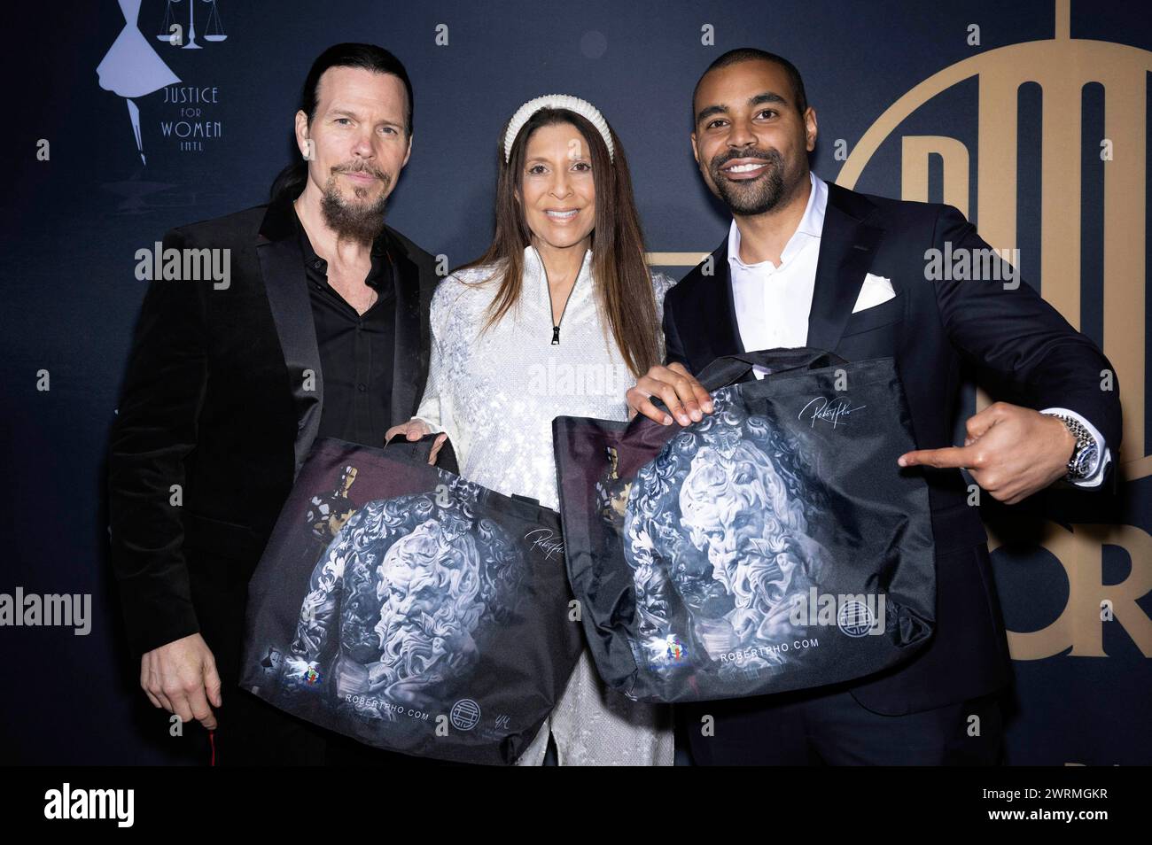 Sean McNabb, Christine Devine und Amir Tyson bei der 24. Children