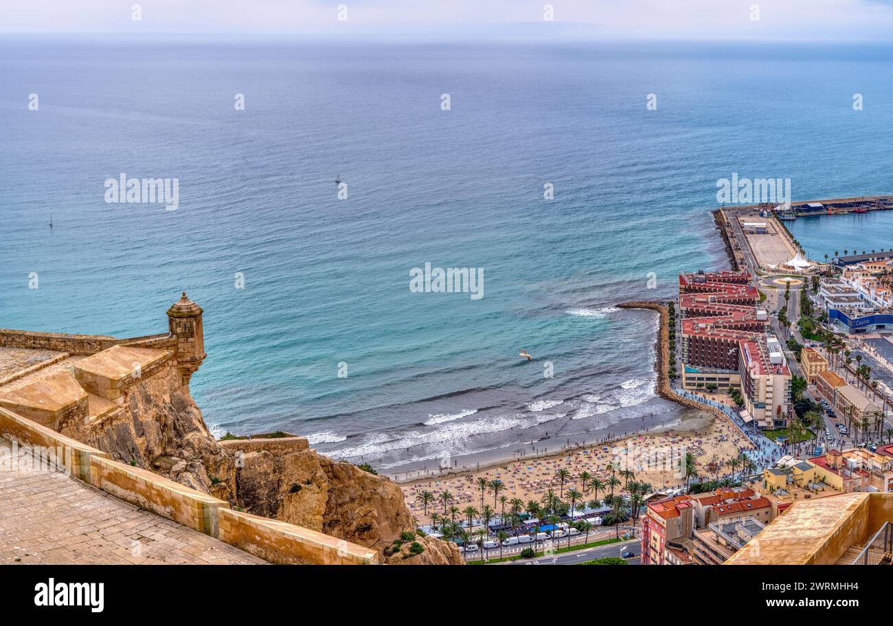 alicante-old-town-castle-hi-res-stock-photography-and-images-alamy