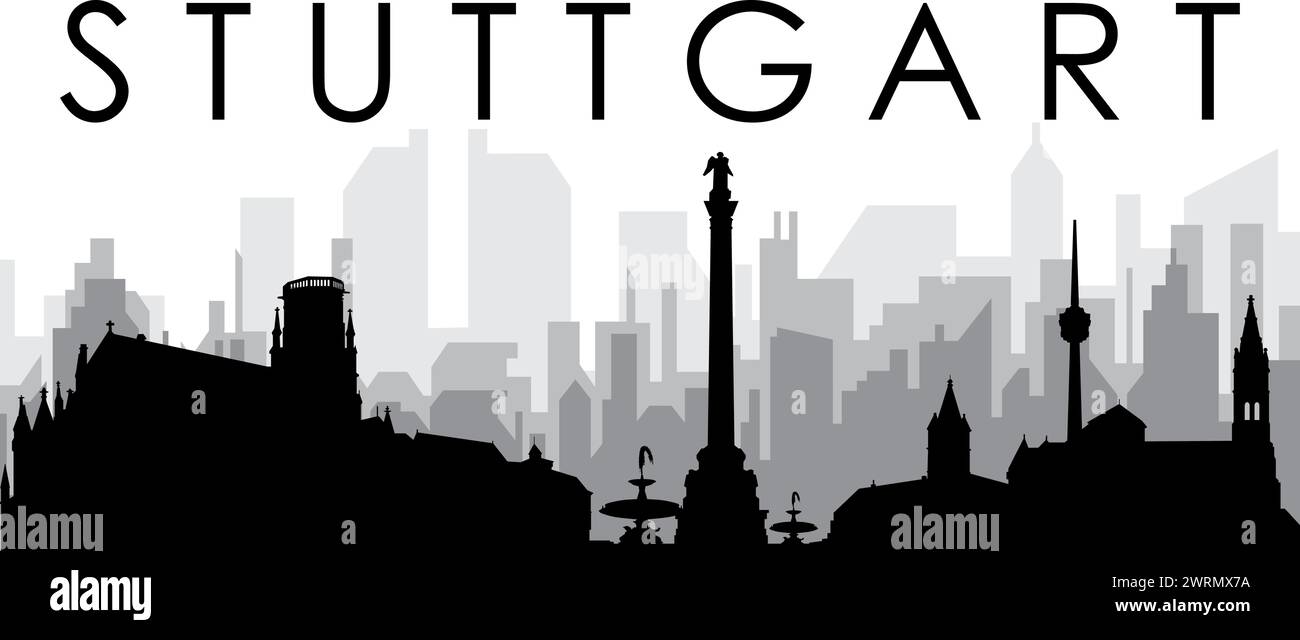 Church stuttgart Stock Vector Images - Alamy