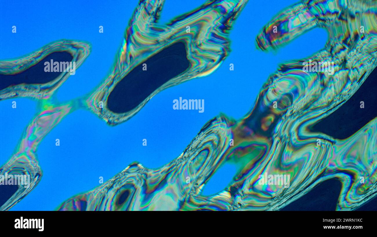 Sea Surface Abstract Background Stock Photo