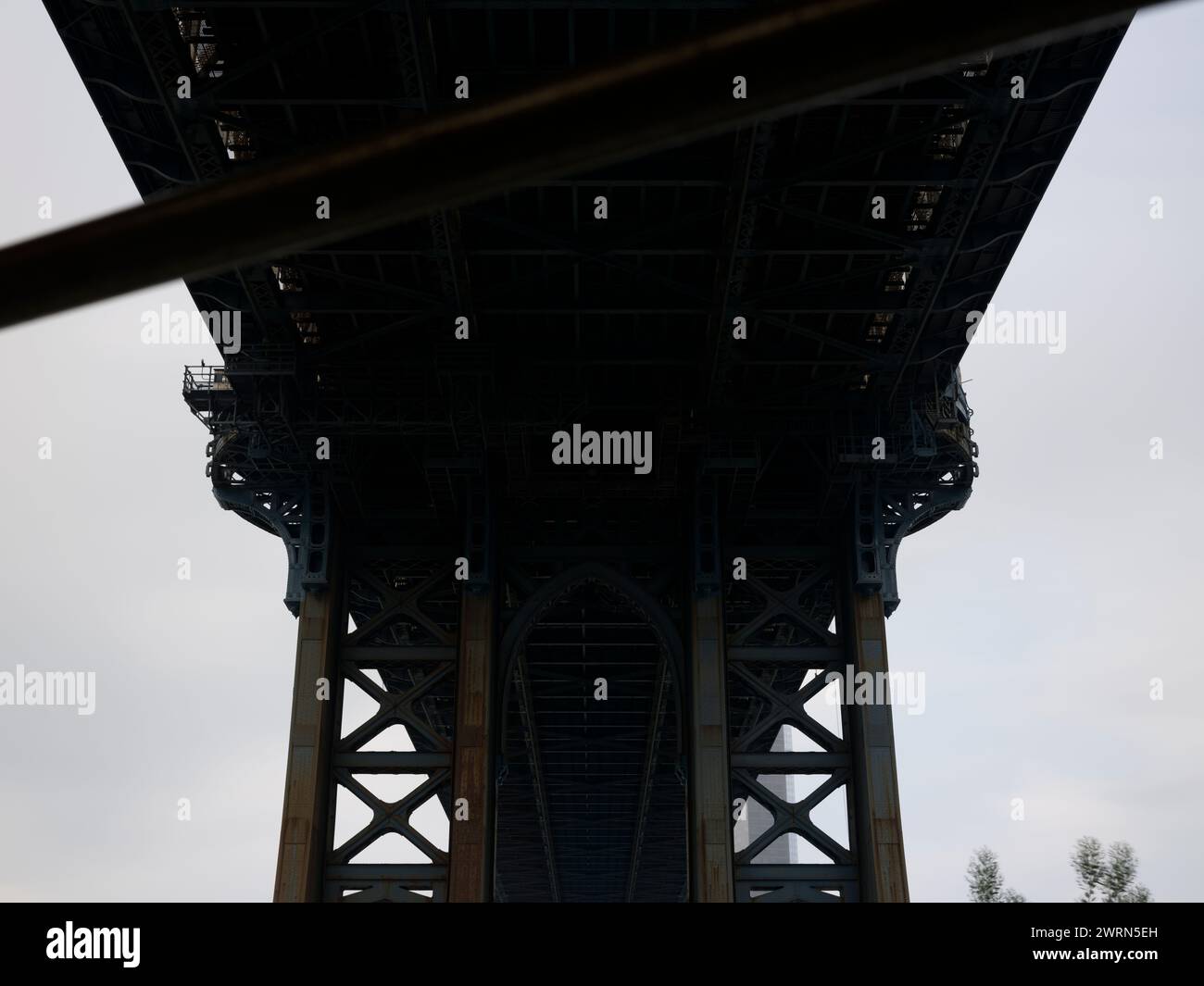 Manhattan Bridge Stock Photo
