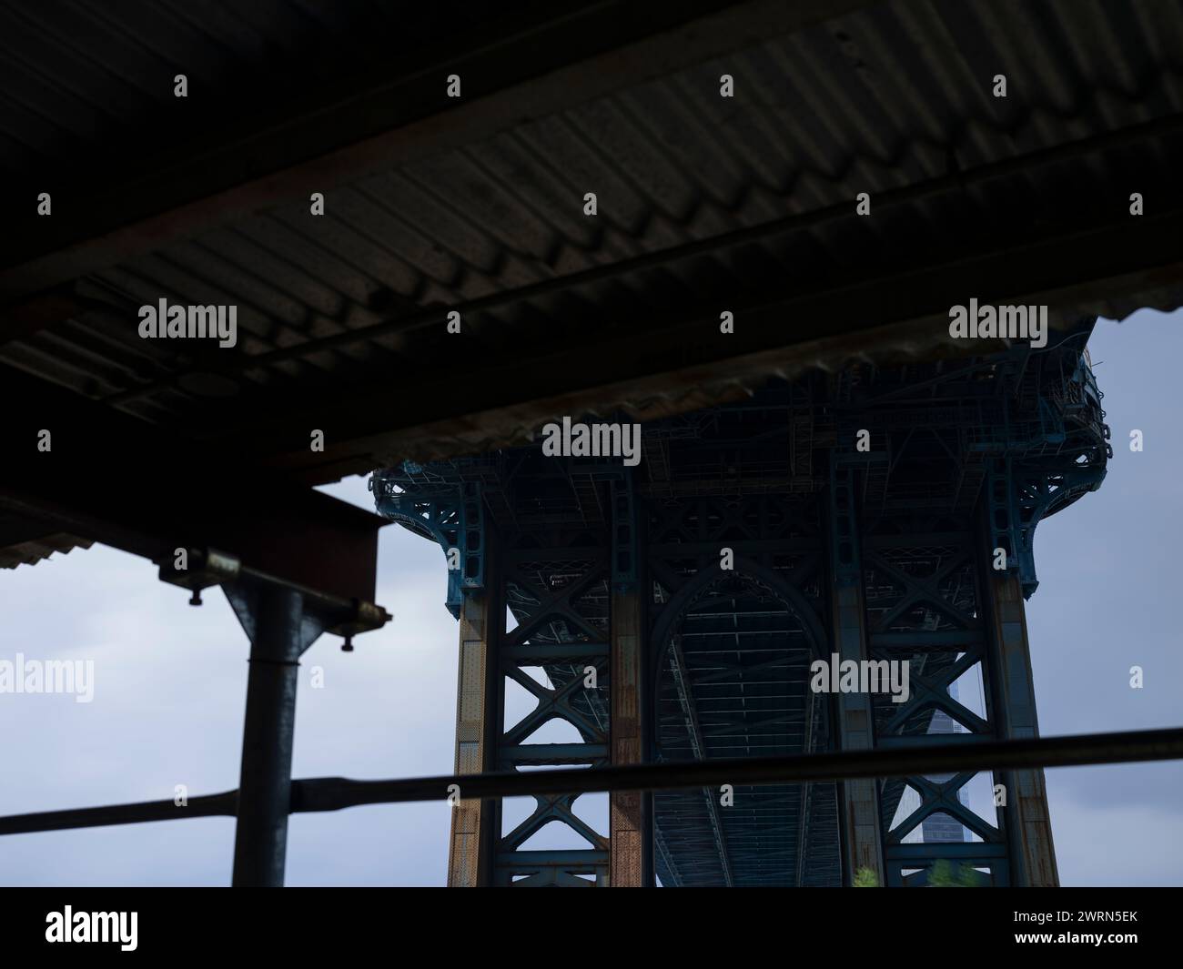 Manhattan Bridge Stock Photo