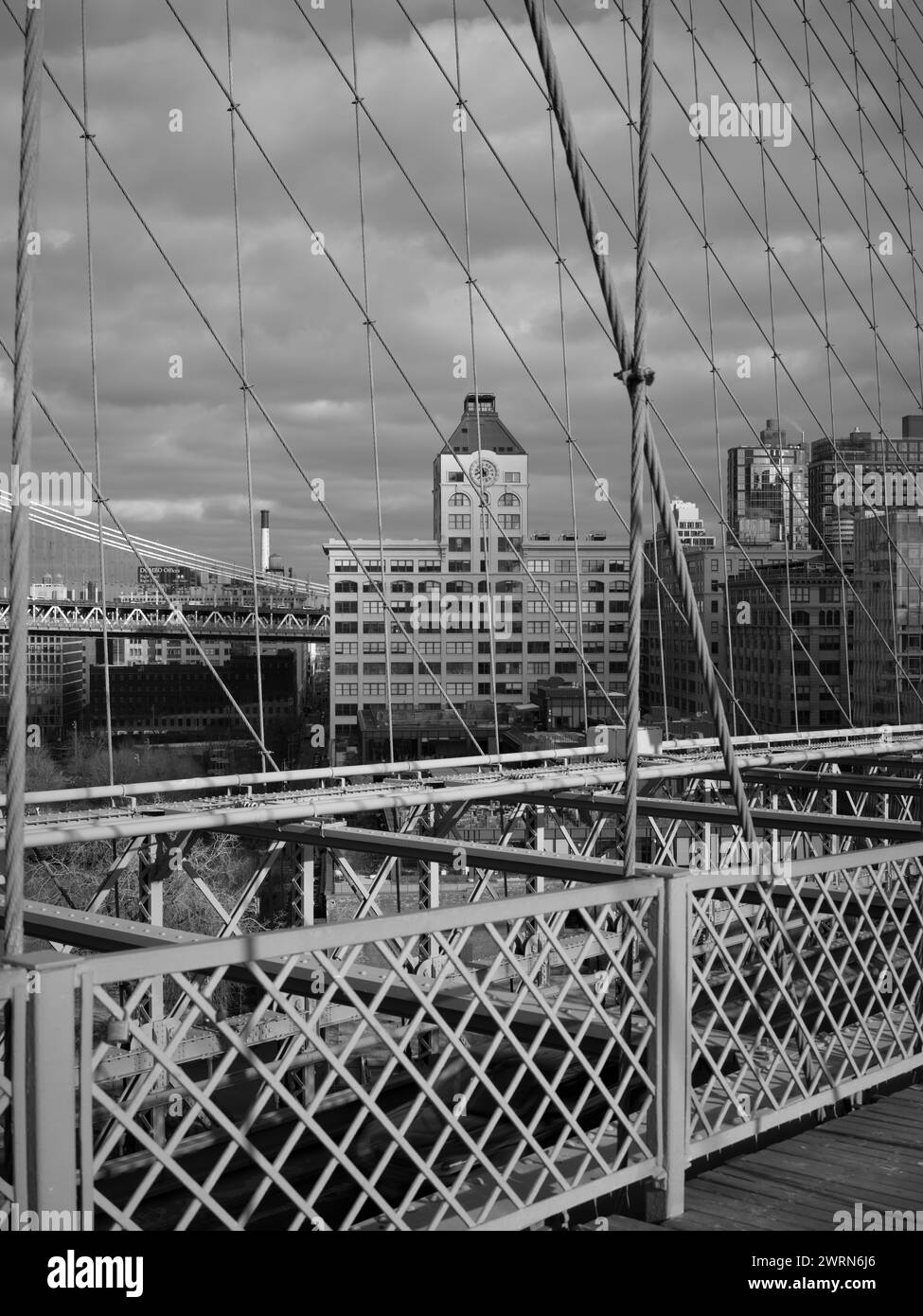 Dumbo bridge brooklyn Black and White Stock Photos & Images - Alamy